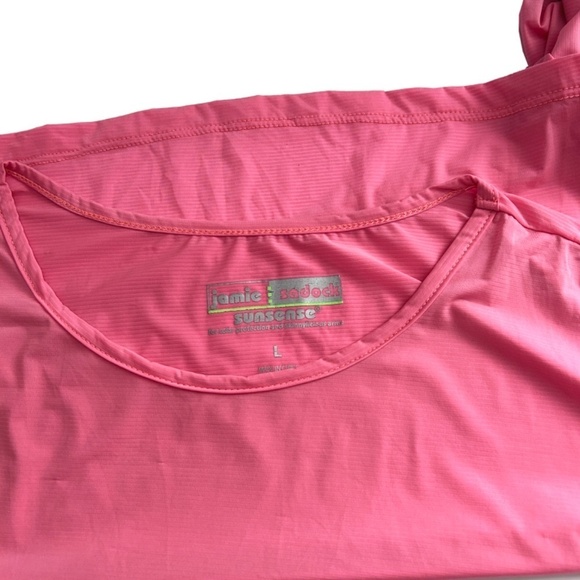 Jamie Sadock Crop Top Solar Protection Sunsense 35 SPF Lightweight Sleeves Arms - Picture 7 of 10